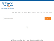 Tablet Screenshot of bathroomboutique.com